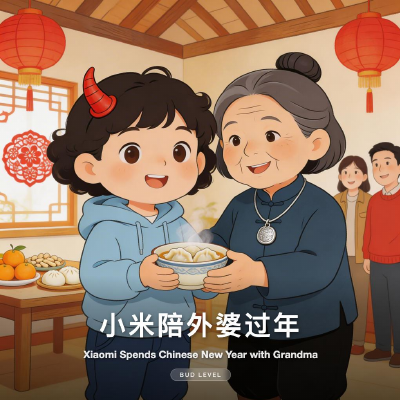 New Year with Grandma cover